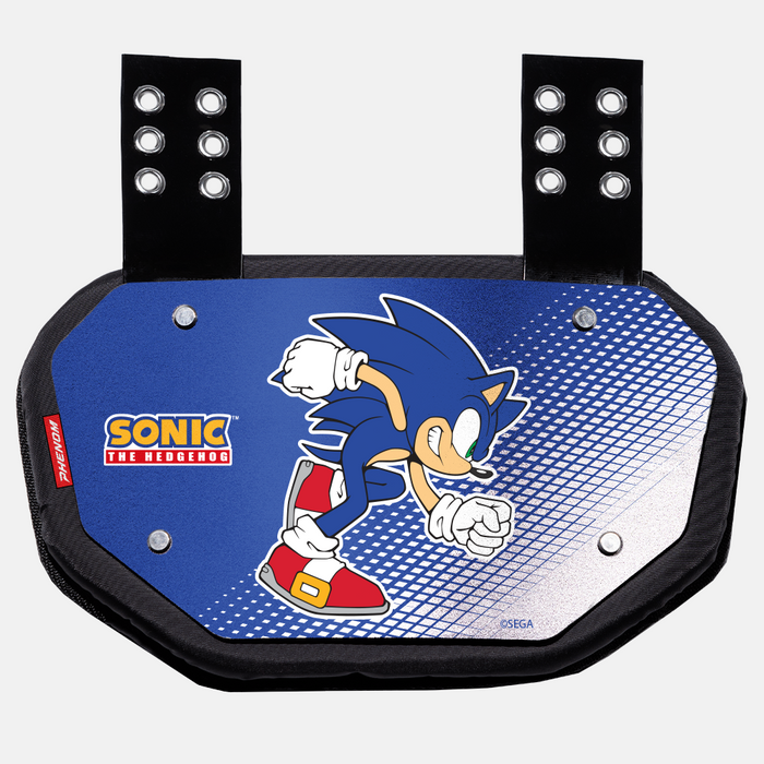 Phenom Elite Football Back Plate - Sonic the Hedgehog