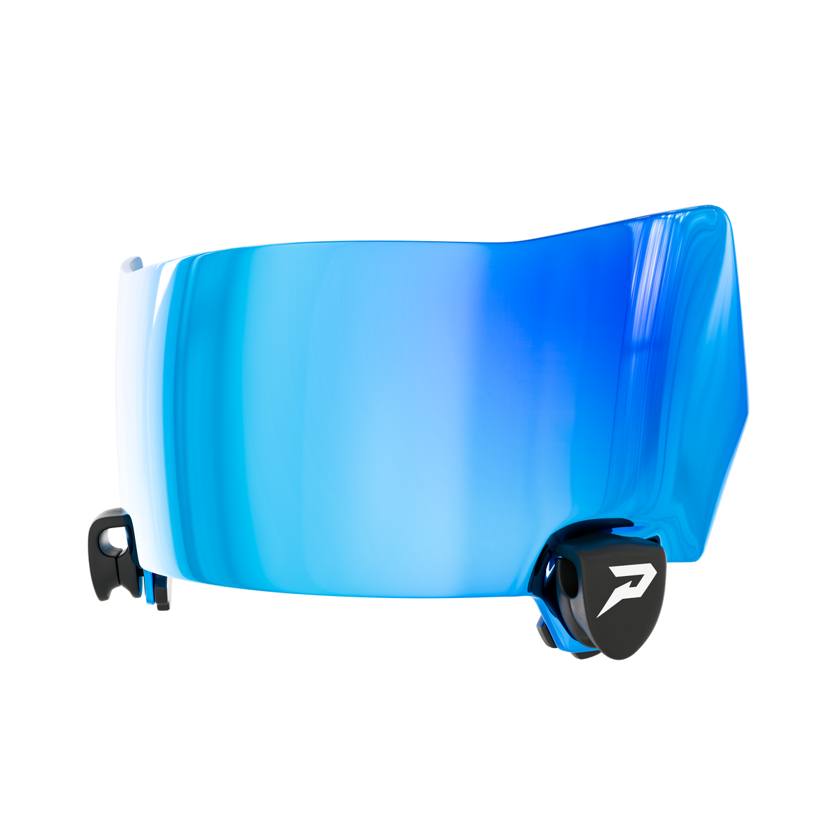 Quantum Flex Electric Blue Football Visor