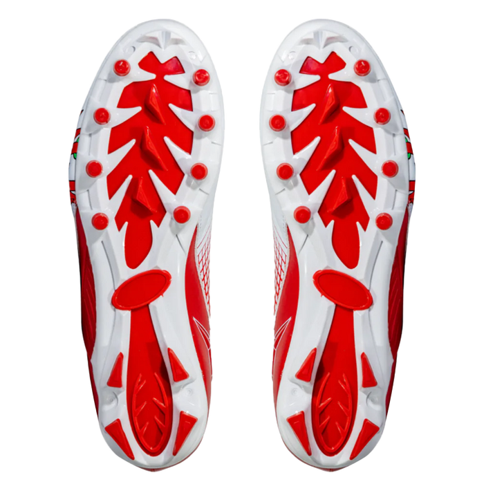 Knuckles the Echidna Football Cleats - Quantum Speed by Phenom Elite