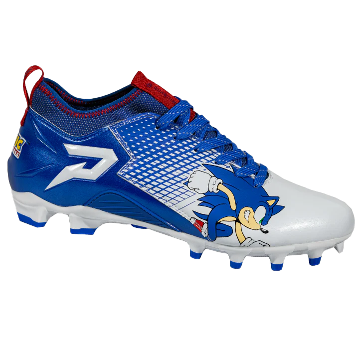 Sonic the Hedgehog Football Cleats by Phenom Elite – Phenom Elite