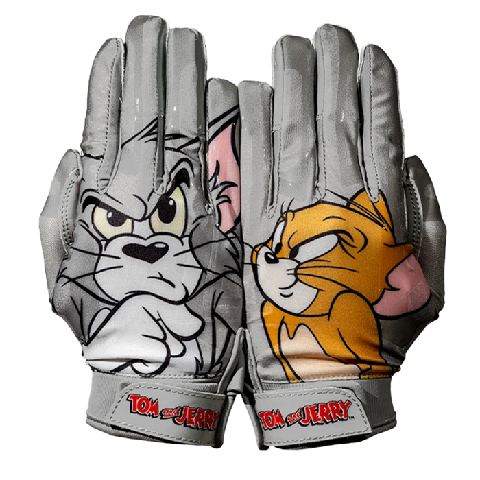 Tom and Jerry Football Gloves - VPS1 by Phenom Elite