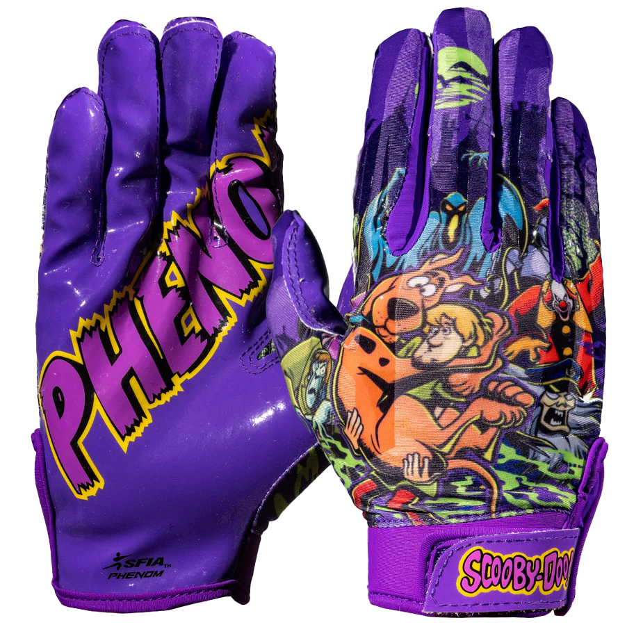 Phenom Elite x Scooby-Doo™ Unmasked Football Gloves — VPS1