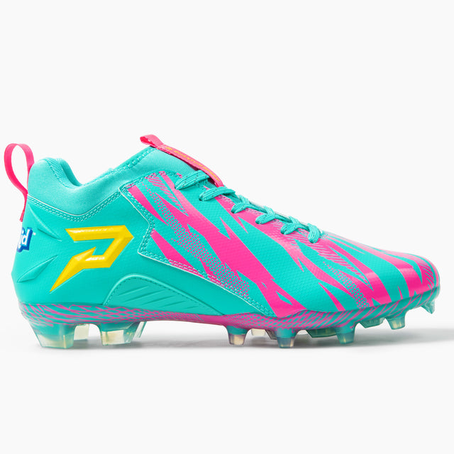 Kool-Aid 'Sharkleberry Fin' Football Cleats - Quantum Speed by Phenom Elite