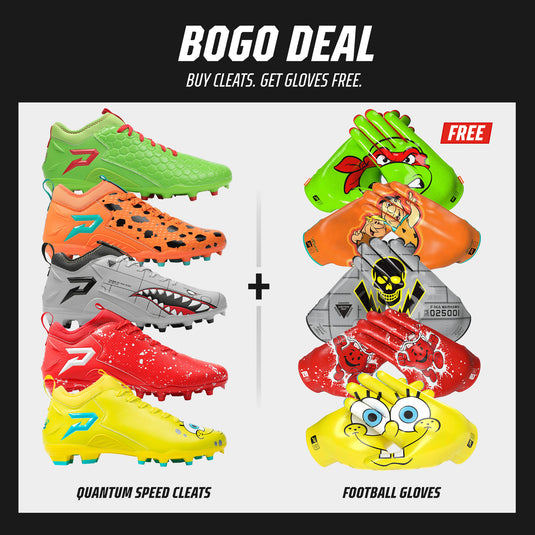 BOGO CLEATS + GLOVES
