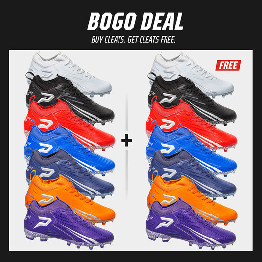 BOGO TEAM COLOR CLEATS