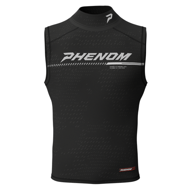 Sleeveless Mock Neck Compression Shirt