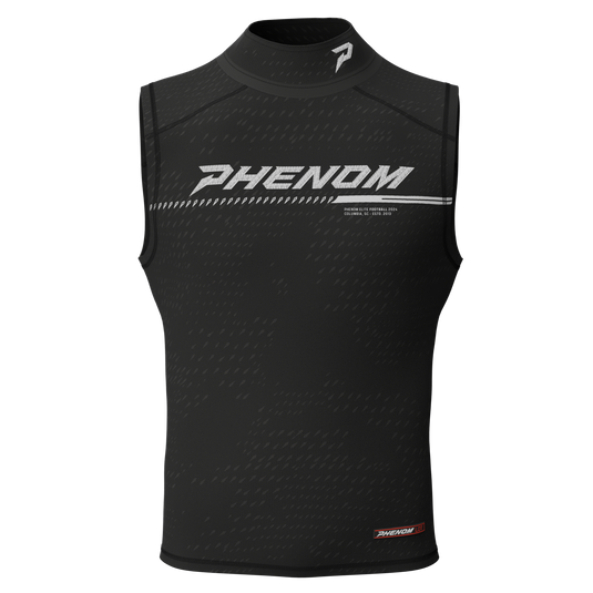 Sleeveless Mock Neck Compression Shirt – Phenom Elite Brand Sleeveless Mock Neck Compression Shirt – Phenom Elite Brand