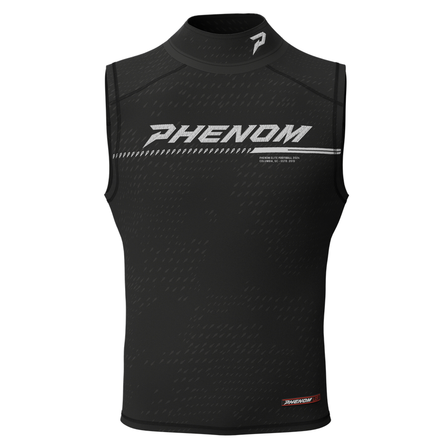Sleeveless Mock Neck Compression Shirt