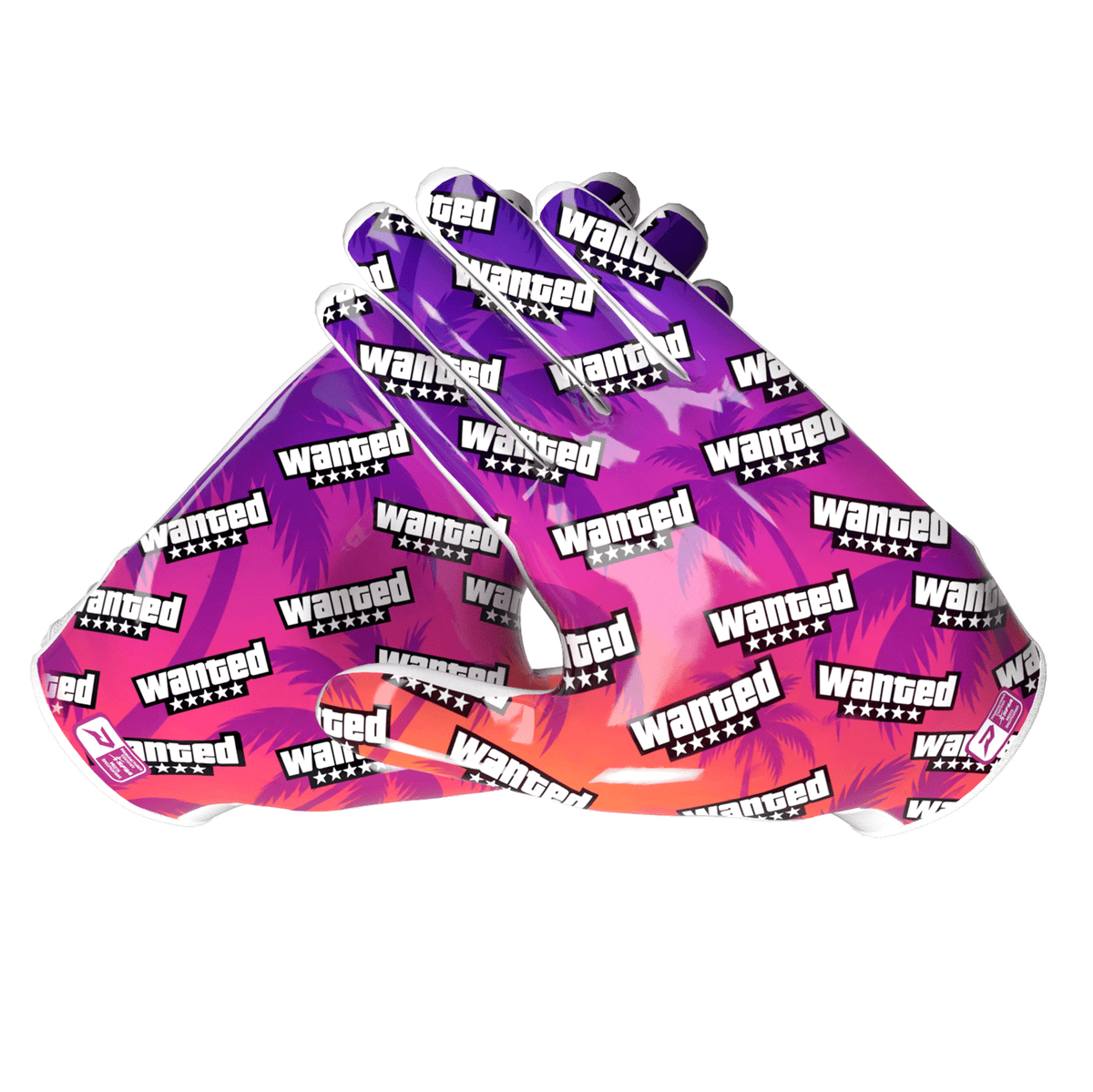 Phenom Elite Quantum Stick Youth & Adult Football Gloves - Wanted