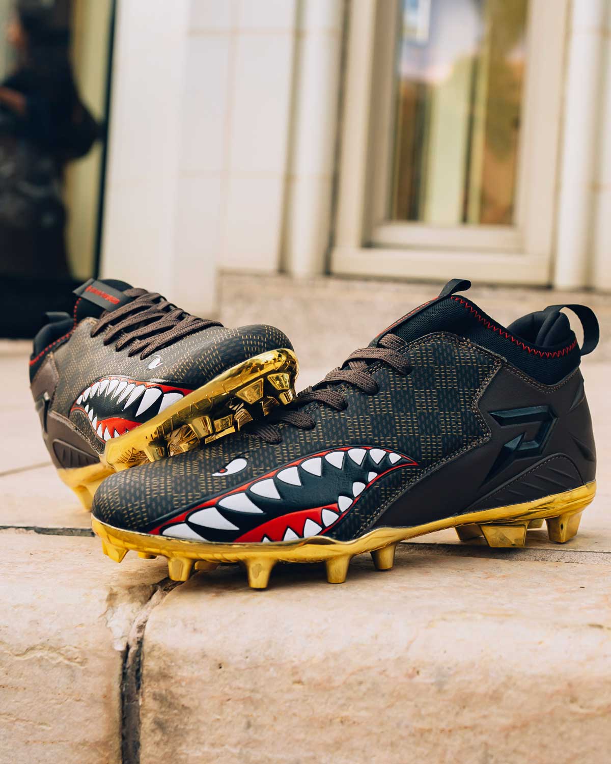 Luxury Warhawk Football Cleats Quantum Speed 2.0 by Phenom Elite