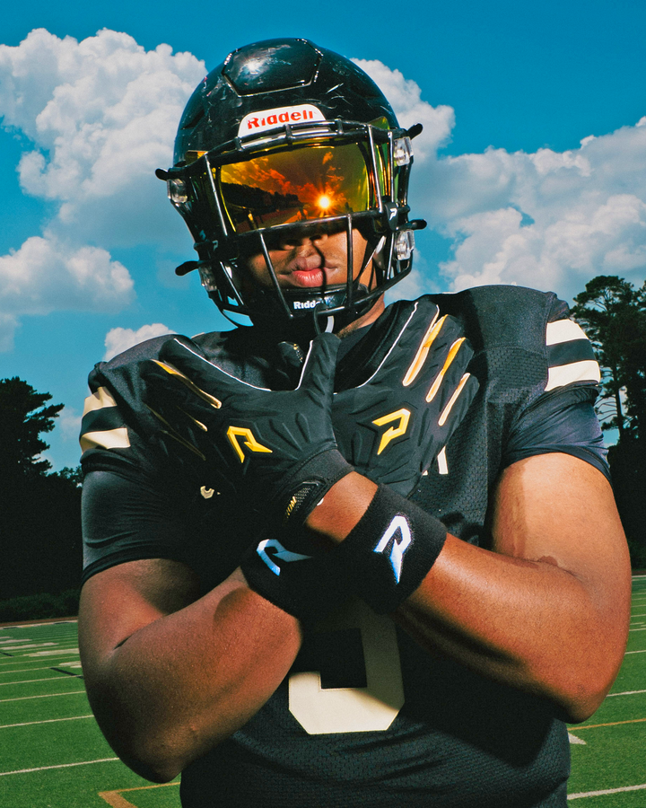 football gloves on helmet Phenom Elite AfterDark Our Krazy Klown Football Gloves offers a superior grip with a dash of bold style. Do Linemen Wear Football Gloves?