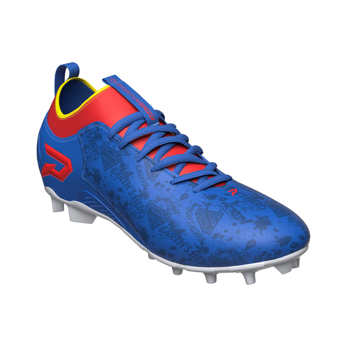 Superman Football Cleats Quantum Speed by Phenom Elite Phenom Elite Brand
