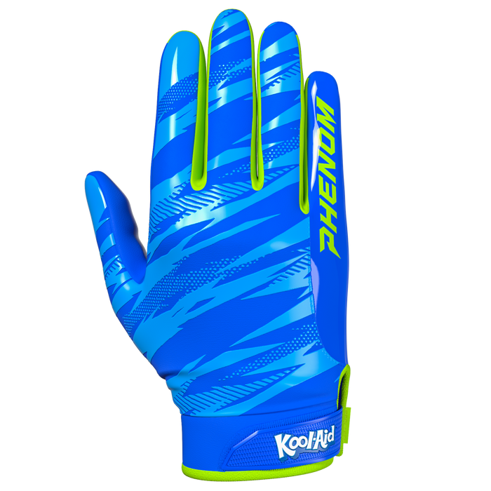 Kool-Aid 'Great Bluedini' Football Gloves - VPS4 by Phenom Elite