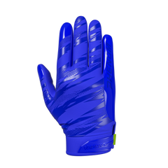 Phenom Elite VPS4 Pro Label adult football gloves — Slime Green team color with Battle Torn monochrome design