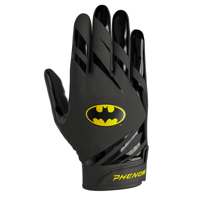 The Batman Football Gloves - VPS5 by Phenom Elite