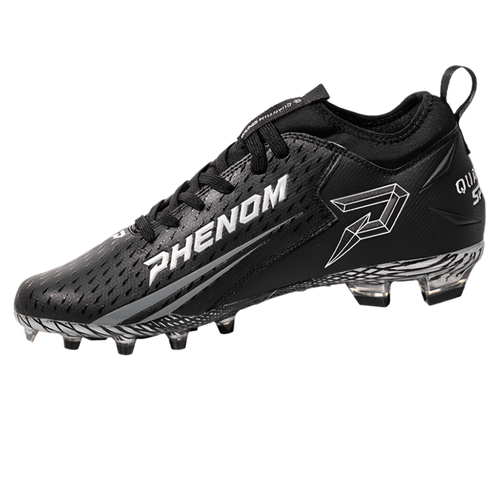 Phenom Elite Quantum Speed 2.0 Football Cleats - Team Colors - White or Black