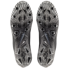 Phenom Elite Quantum Speed 2.0 black football cleat — detail view