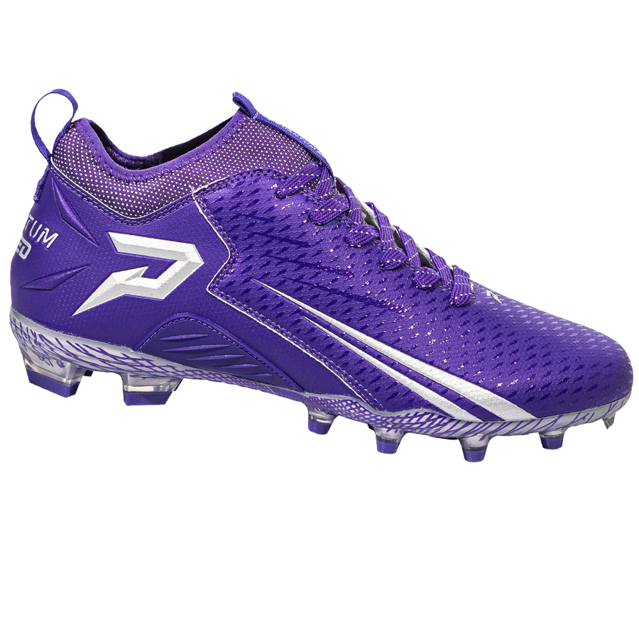 Phenom Elite Quantum Speed 2.0 purple football cleat
