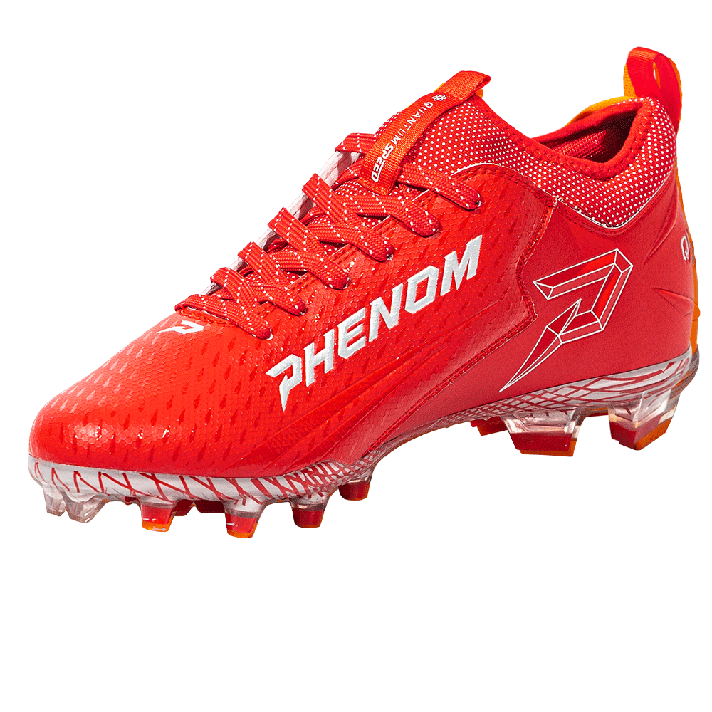 Phenom Elite Quantum Speed 2.0 Red Football Cleats – Phenom Elite