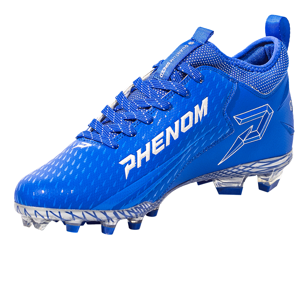 Phenom Elite Quantum Speed 2.0 Royal Blue Football Cleats – Phenom
