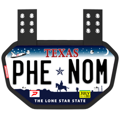 Phenom Elite Football Back Plate - Texas