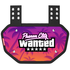 Phenom Elite Football Back Plate - Wanted