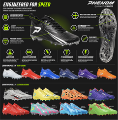 Phenom Elite 2026 cleat tech specs