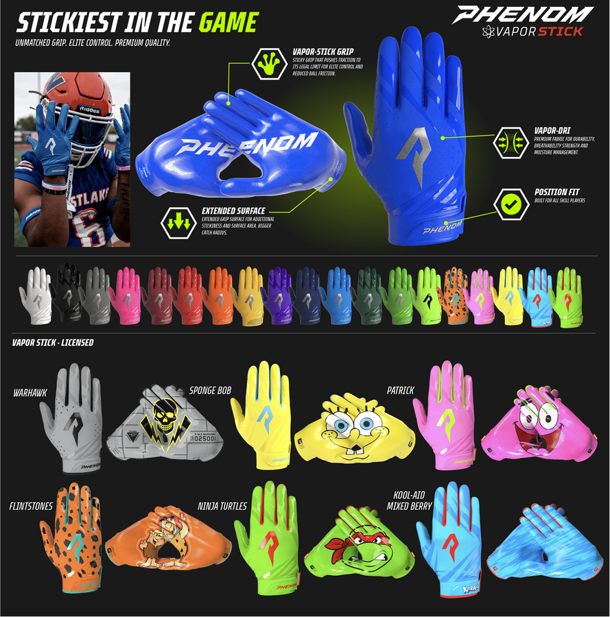 Patrick Football Gloves
