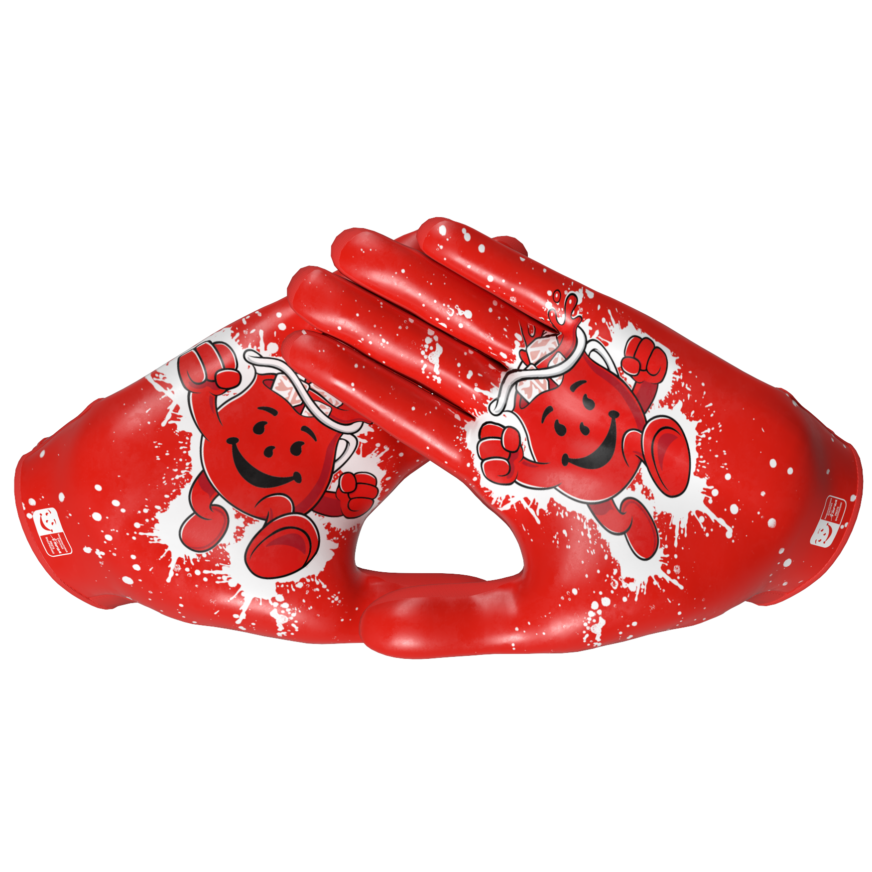 Phenom Elite x Kool-Aid™ “Cherry” Football Gloves | Vapor-Stick