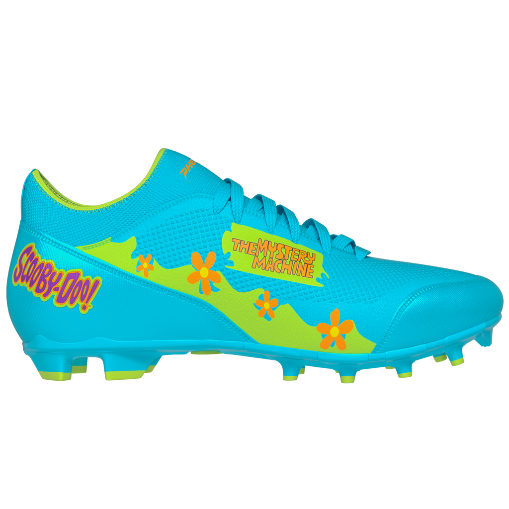 Scooby Doo Mystery Machine Football Cleats Velocity 3.0 by Phenom El Phenom Elite Brand