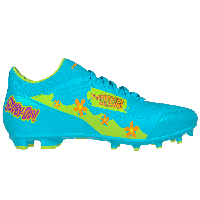 Scooby-Doo Mystery Machine Football Cleats - Velocity 3.0 by Phenom Elite — OPEN BOX — FINAL SALE