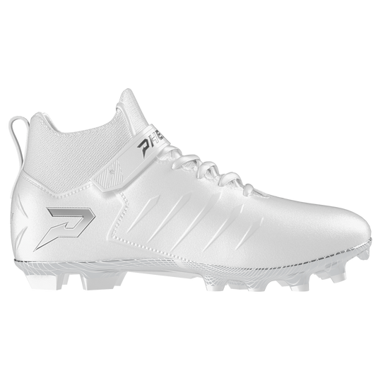 Quantum Force Mid Skill Football Cleats - Team Colors - White or Black