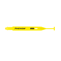 Phenom Elite x DC Comics The Batman yellow Hexa-Flow football mouthguard — product detail with convertible strap