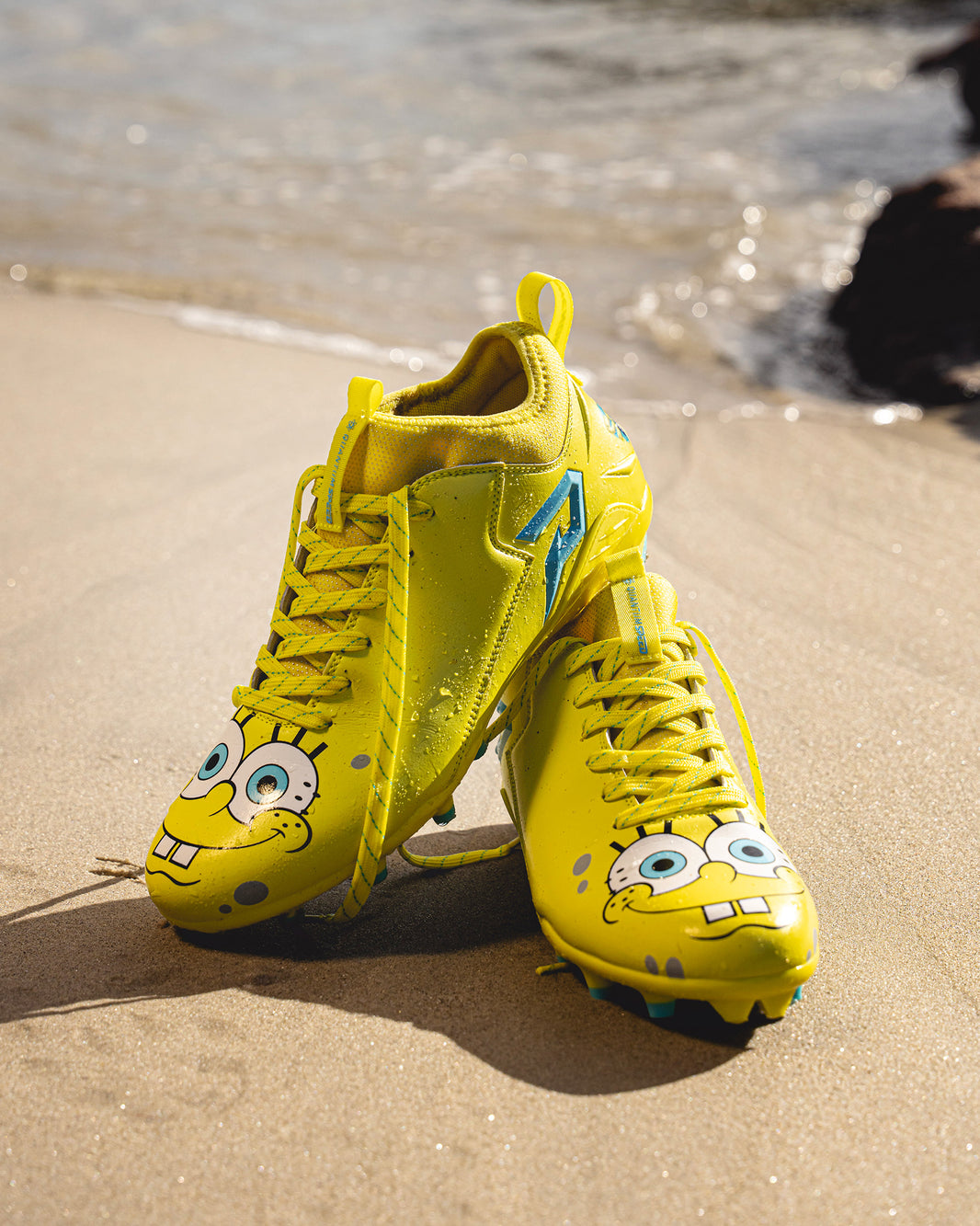 SpongeBob Football Cleats - Quantum Speed 2.0 by Phenom Elite – Phenom ...