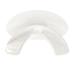 Phenom Elite Hexa-Flow Haha football mouthguard — alternate view of Haha pattern ready-to-wear design