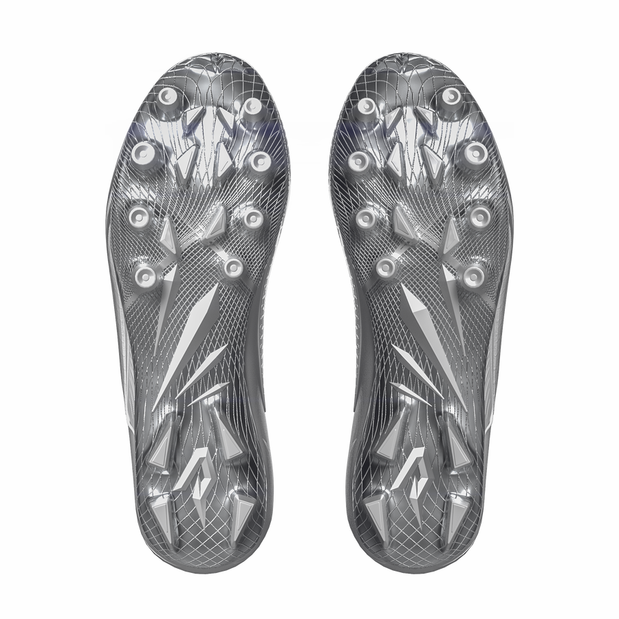 Quantum Force Mid Skill Football Cleats - Team Colors - White or Black