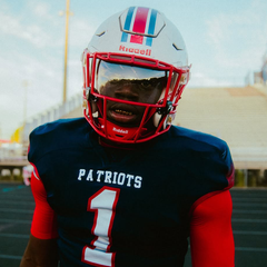Quantum Flex Clear Football Visor