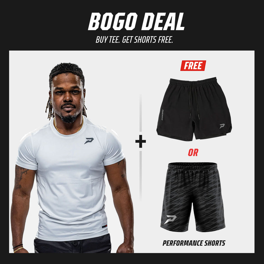 BOGO SHIRT + SHORTS