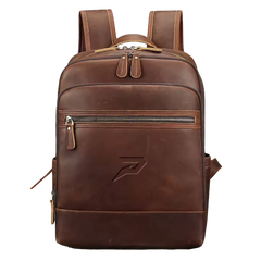 Phenom Elite Heritage Leather Backpack - Coffee