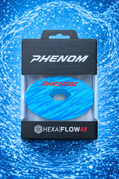 Phenom Elite Hexa-Flow Mixed Berry football mouthguard — lifestyle product shot of Mixed Berry colorway
