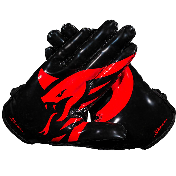 Phenom Elite Football Gloves - VPS4 - Black Cobra Skin