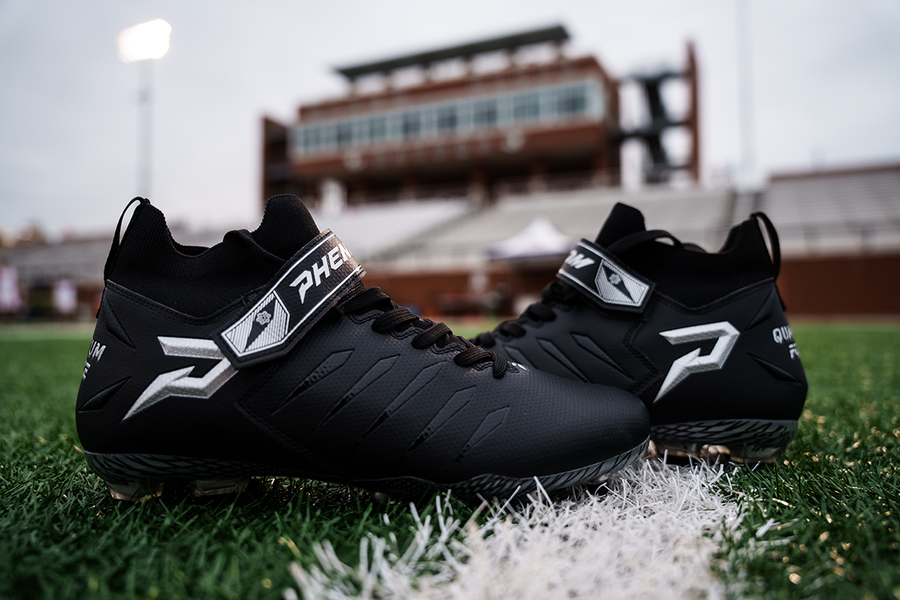 Quantum Force Mid Skill Football Cleats - Team Colors - White or Black