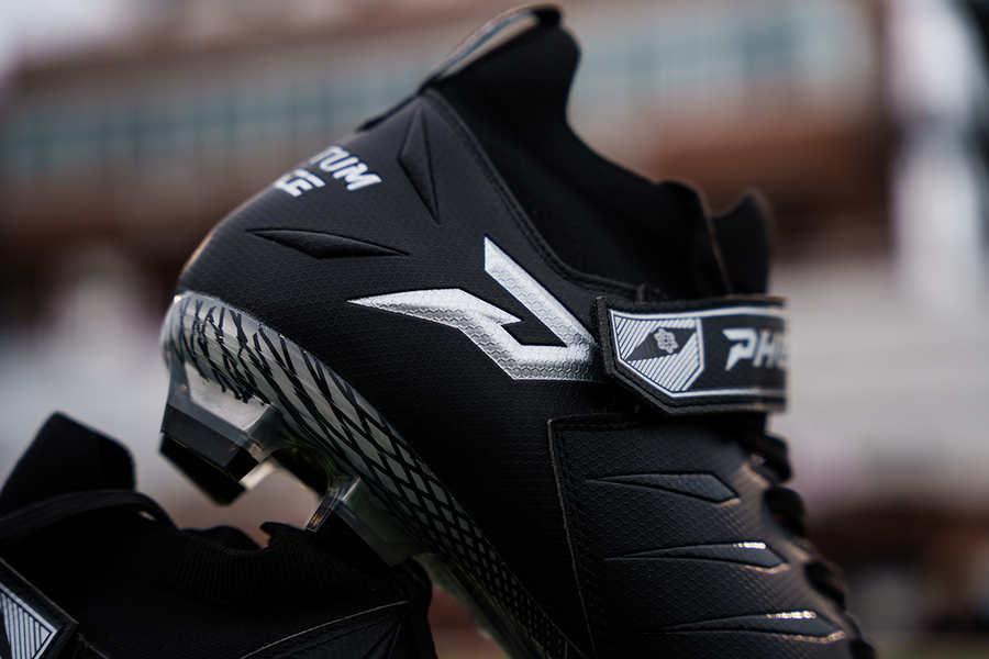 Quantum Force Mid Skill Football Cleats - Team Colors - White or Black