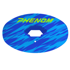 Phenom Elite Hexa-Flow Dini football mouthguard — royal blue design matching the Kool-Aid Bluedini colorway