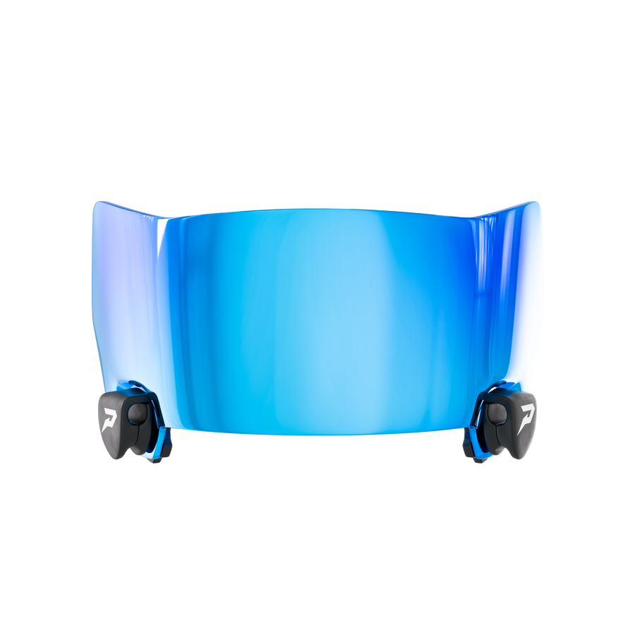 Quantum Flex Electric Blue Football Visor