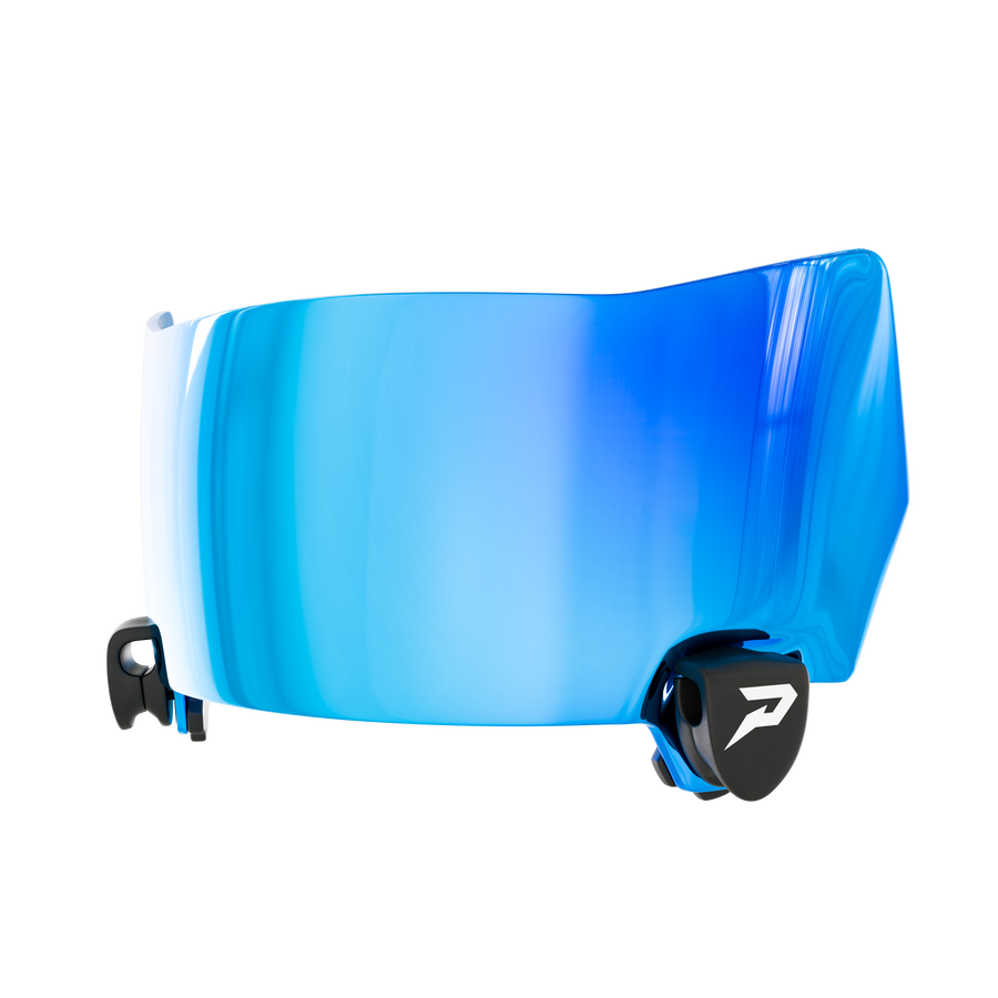 Quantum Flex Electric Blue Football Visor
