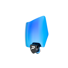 Quantum Flex Electric Blue Football Visor