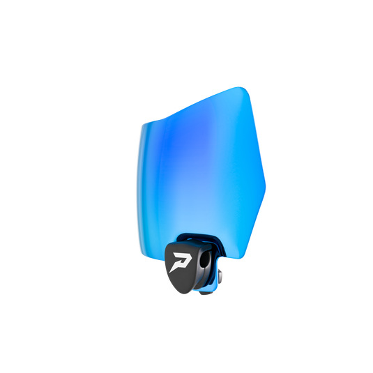 Quantum Flex Electric Blue Football Visor