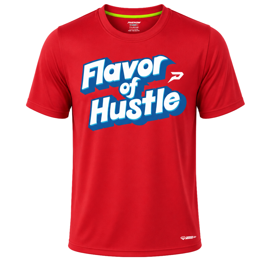 Nano-Dry Performance Tee – Flavor of Hustle | Youth