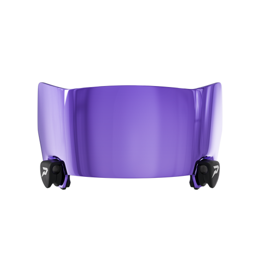 Quantum Flex Grape Glaze Football Visor